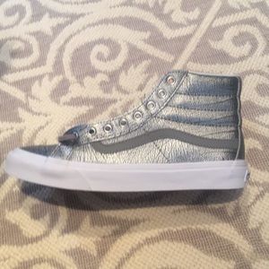 NWT Vans Sk8 Silver